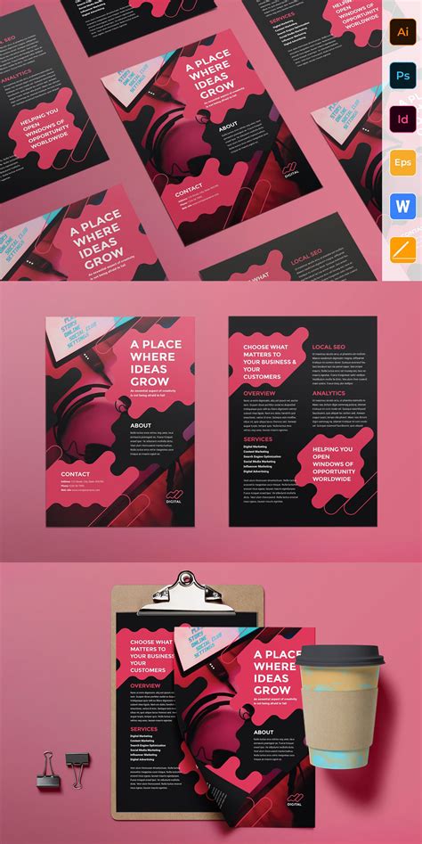 ideas de flyers|12 Fantastic flyer ideas for design inspiration. .
